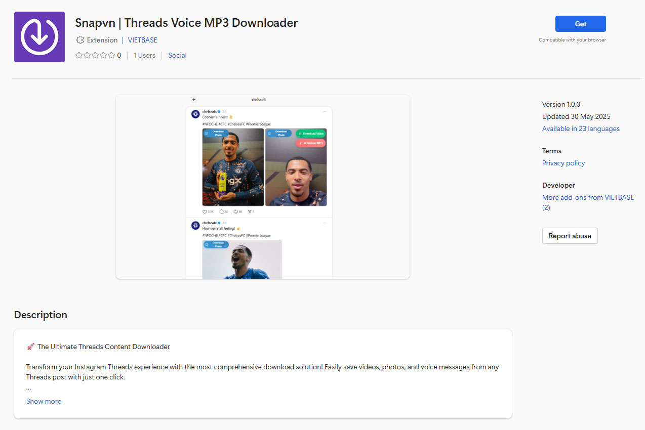 Snapvn Browser Extension