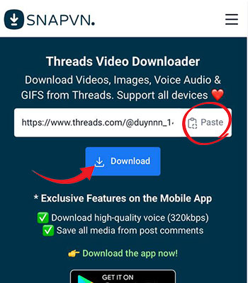 Step 3: Click Download button