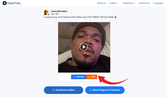 Threads Video to MP3 Conversion